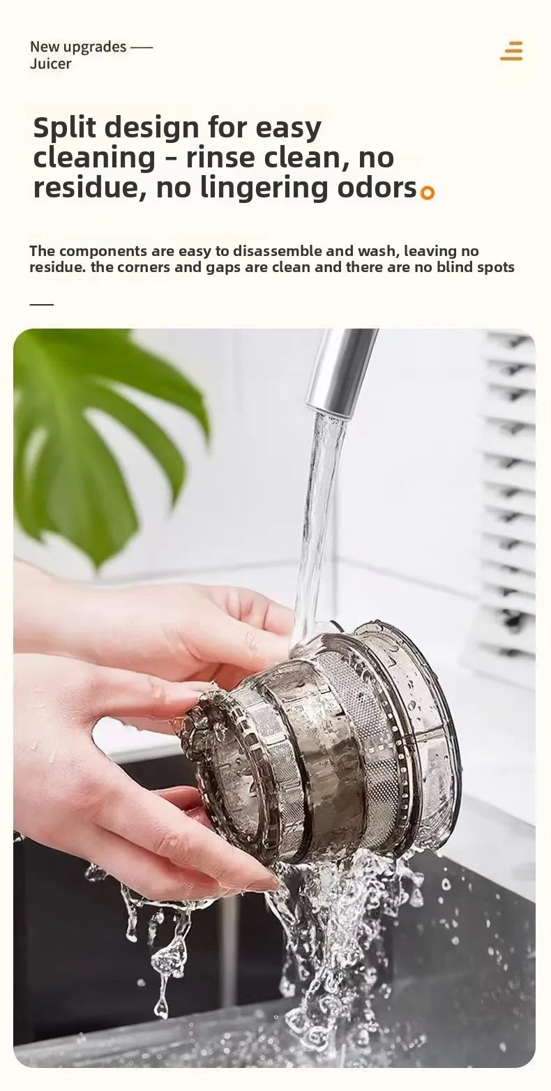 2L Stainless Slow Juicer